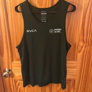 Rvca tank top (green)